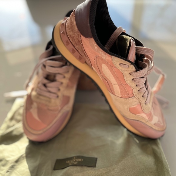 Valentino Garavani Rockrunner pink 36 1/2 - Picture 1 of 11